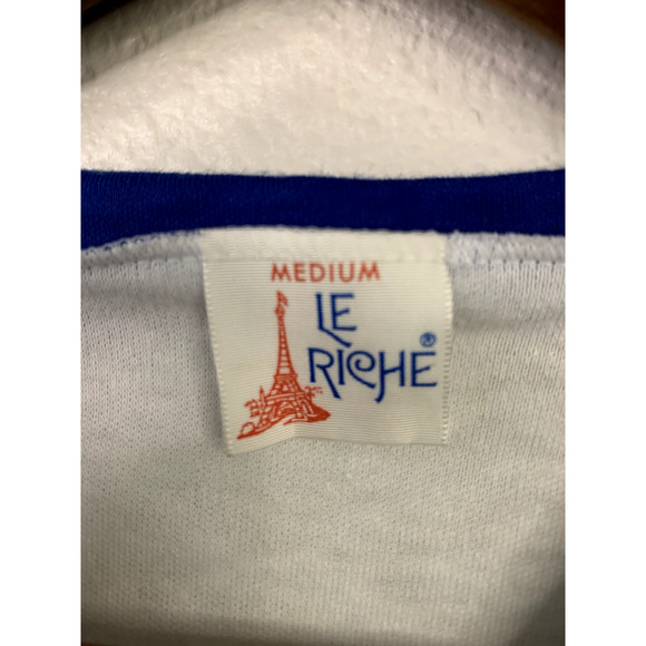 90s Vintage Le Riche M Montana Birdhouse Graphic Quarter Sleeve Shirt - Picture 5 of 9